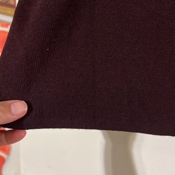 Silk Club deep purple beaded cardigan - Picture 9 of 10